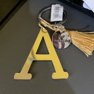 Letter keychain